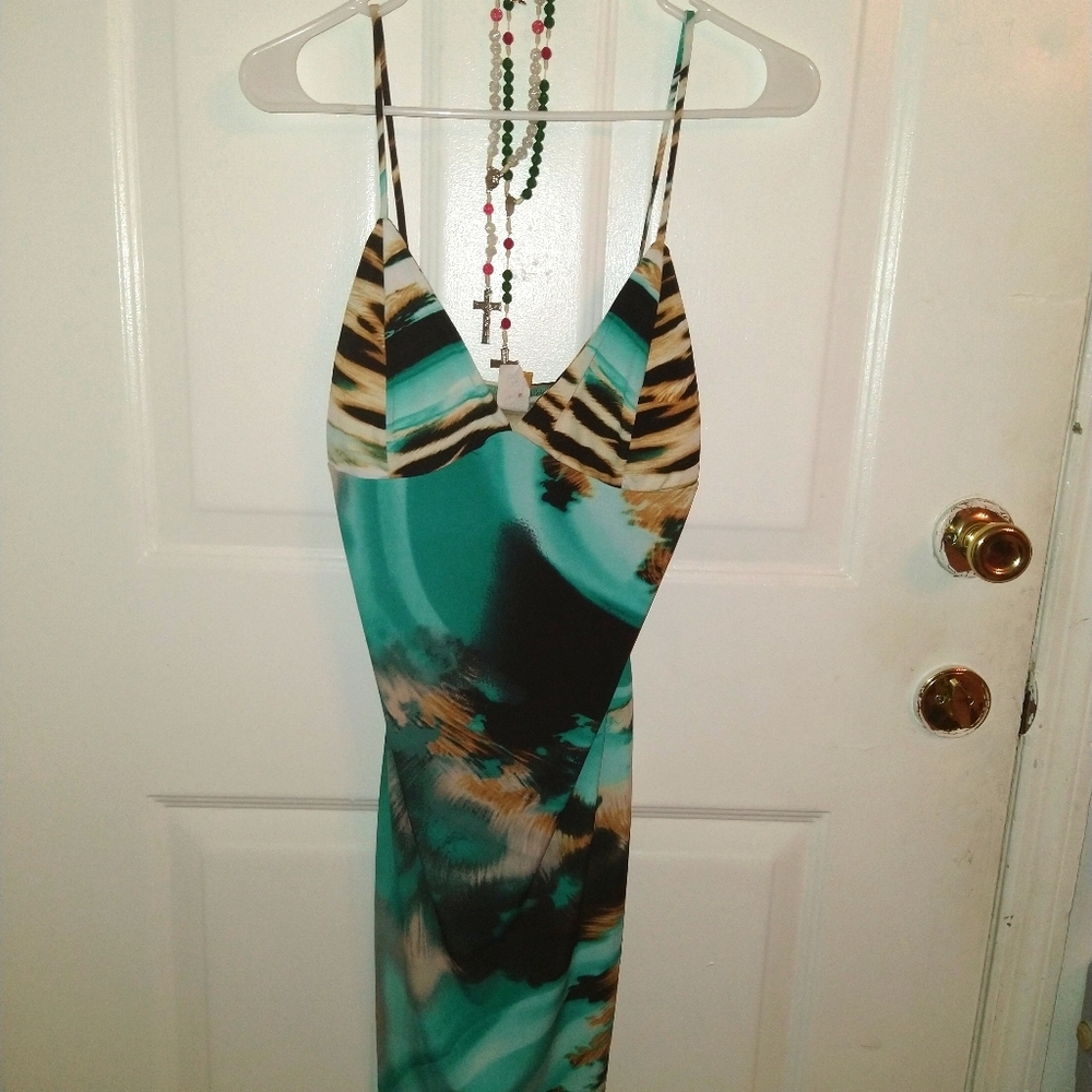Beautiful tropical dress